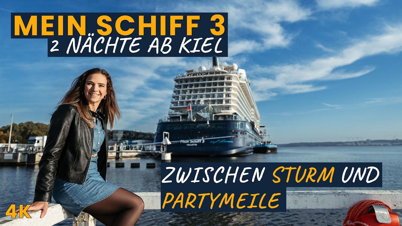 TUI Cruises | Mein Schiff 3 | 2 N&auml;chte ab Kiel | VLOG | Zwischen Sturm und Partymeile