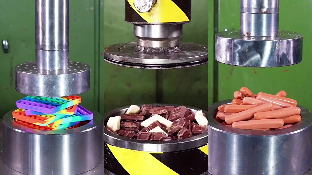 Top 100 Most Satisfying Hydraulic Press Crushes | Ultimate Crushing Moments Compilation #asmr