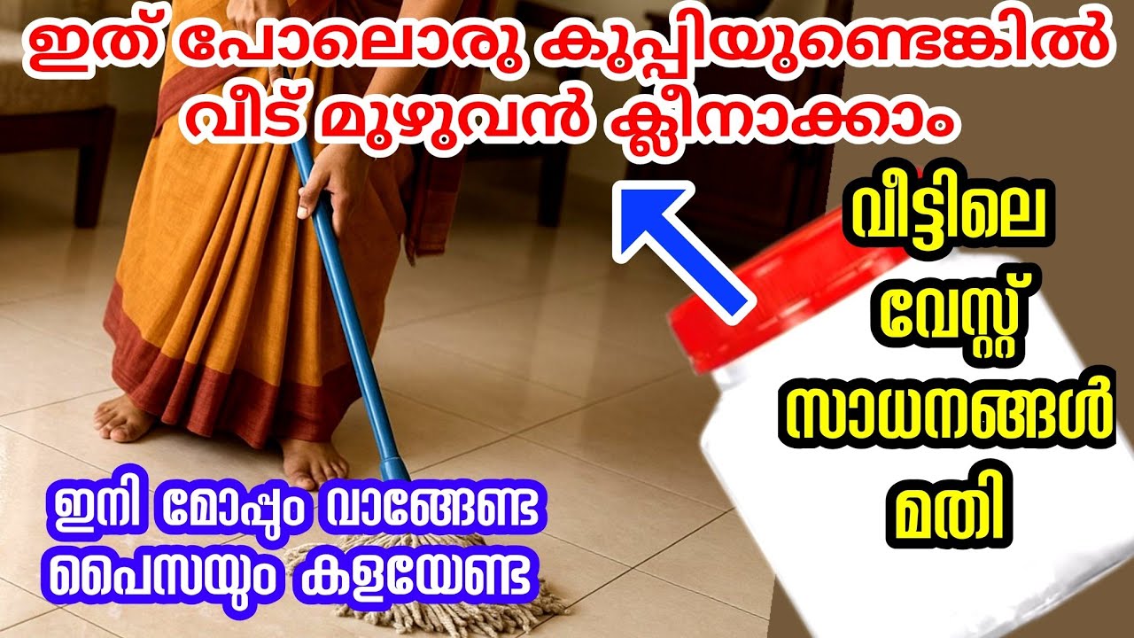വെറും വേസ്റ്റ് സാധനങ്ങൾ കൊണ്ട് വീട് മുഴുവൻ ക്ലീൻ ചെയ്യാൻ സൂപ്പറാ| DIY home cleaning 