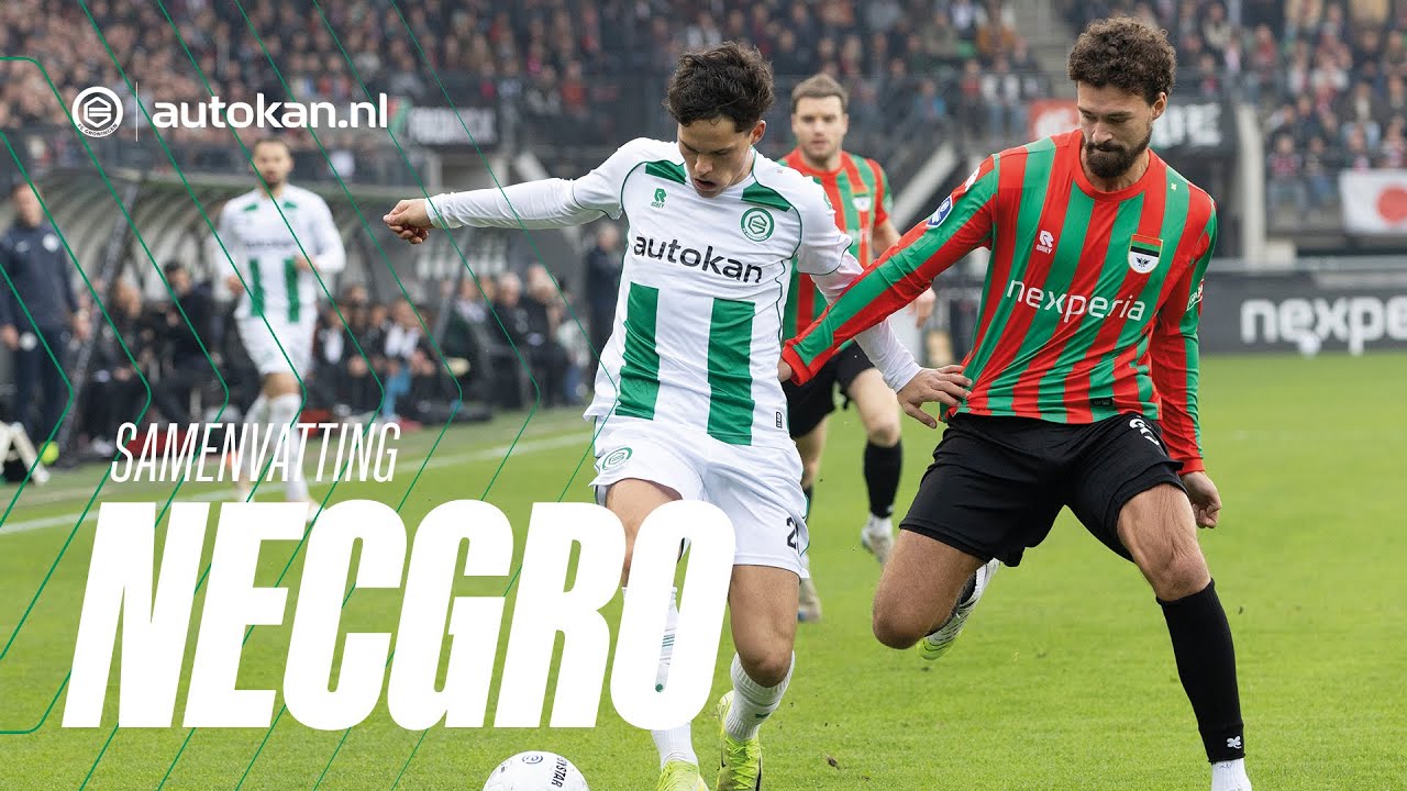 NEC - FC Groningen | samenvatting