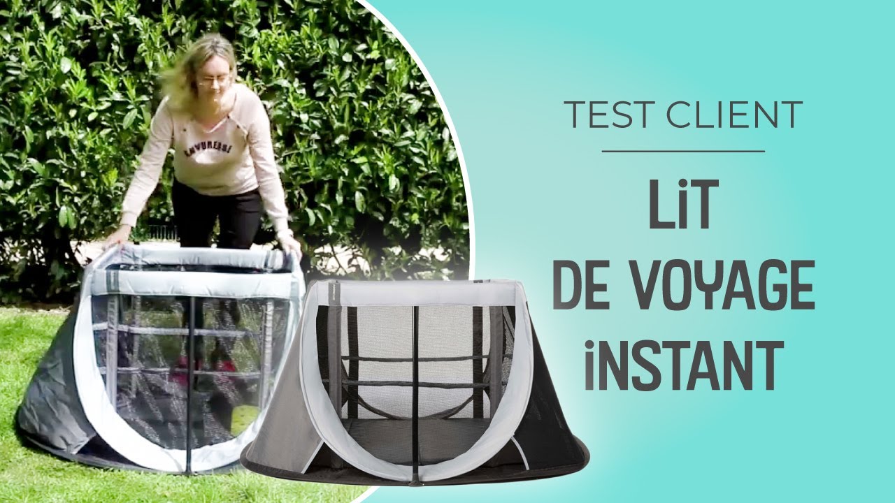 LE LIT DE VOYAGE INSTANT AEROMOOV - BERCEAU MAGIQUE