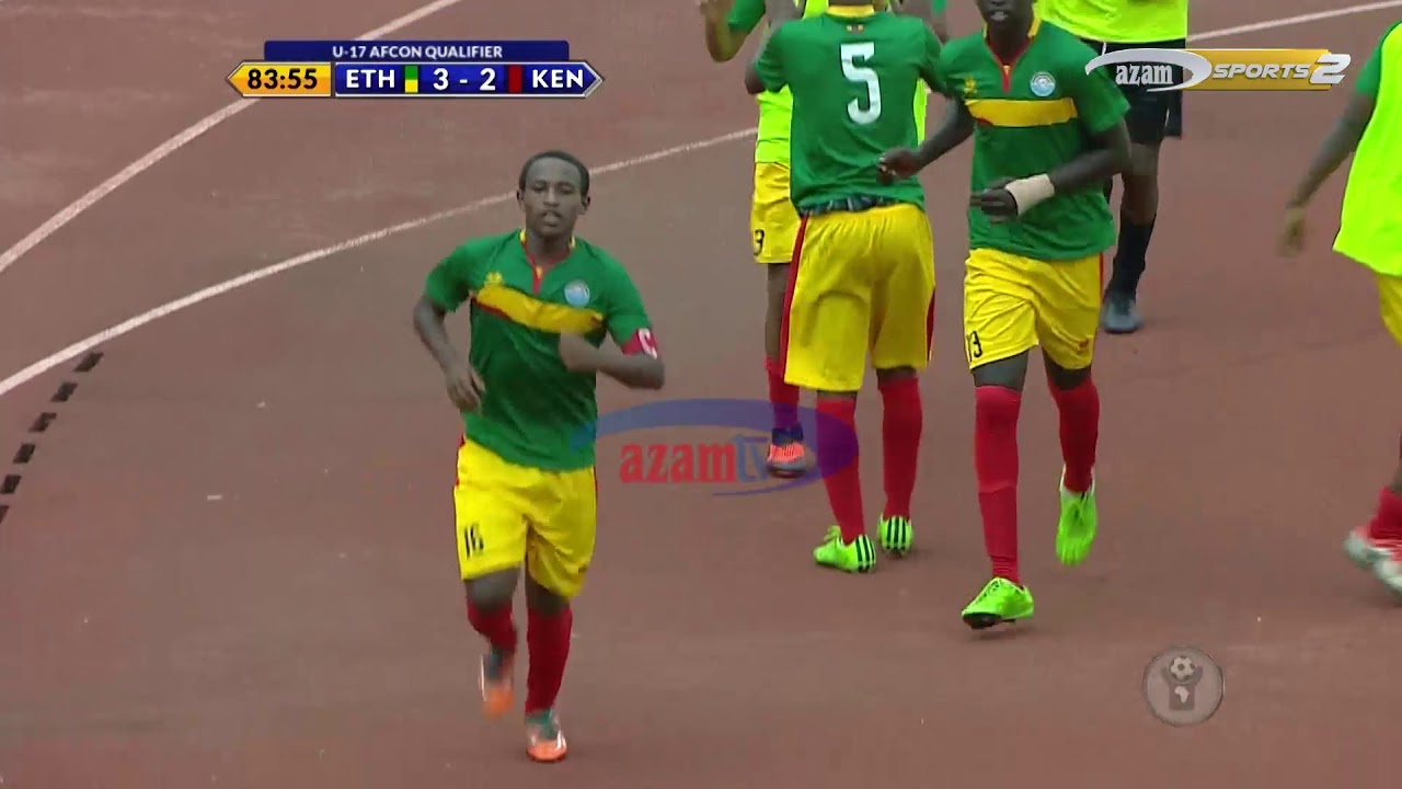 MAGOLI YOTE: ETHIOPIA 4-2 KENYA (CECAFA U17 AFCON QUALIFIER)