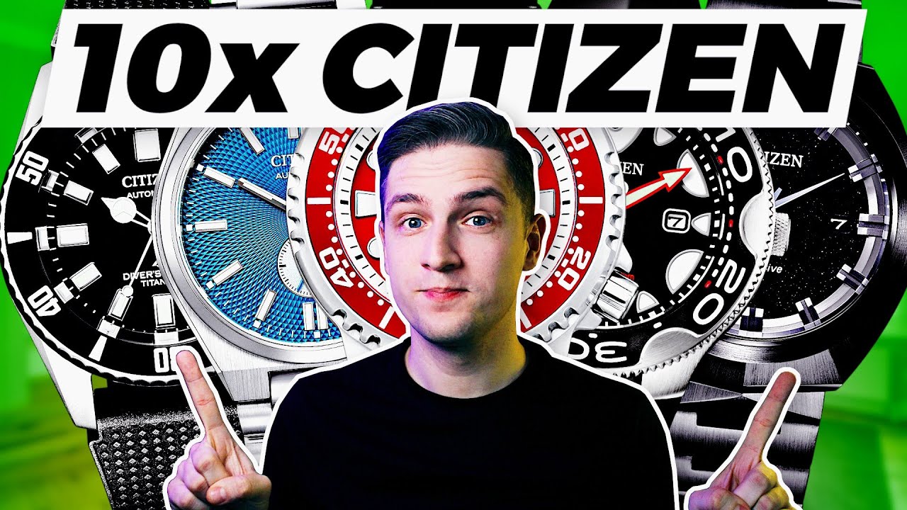 10 NAJCIEKAWSZYCH ZEGARKÓW CITIZEN
