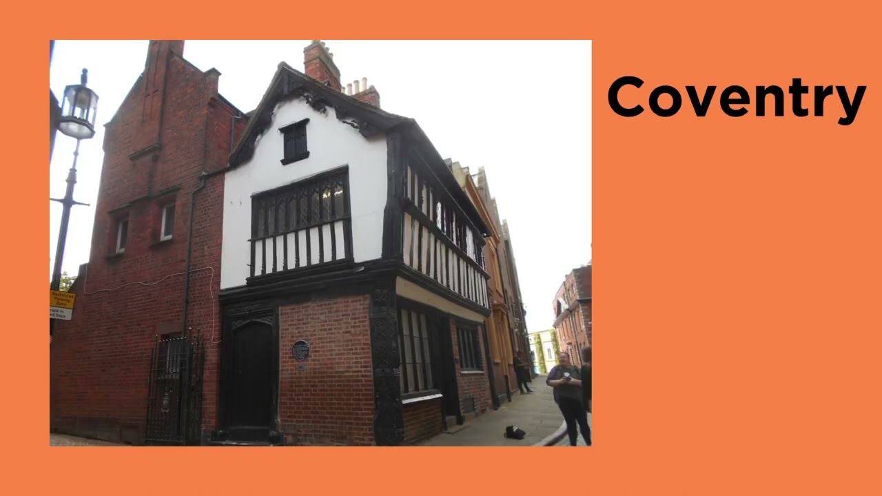 Half Timbered Medieval Buildings in England version 1