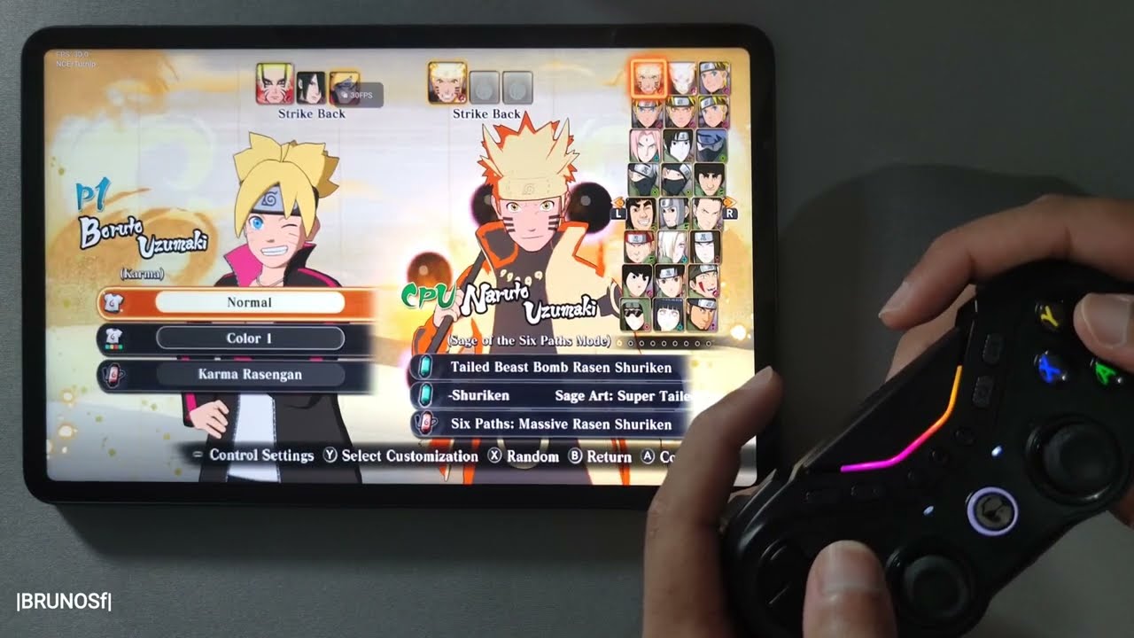 REDMAGIC NOVA TABLET - Naruto X Boruto Ultimate Ninja Storm Connections 4k 60fps SUYU (3840 x 2160)
