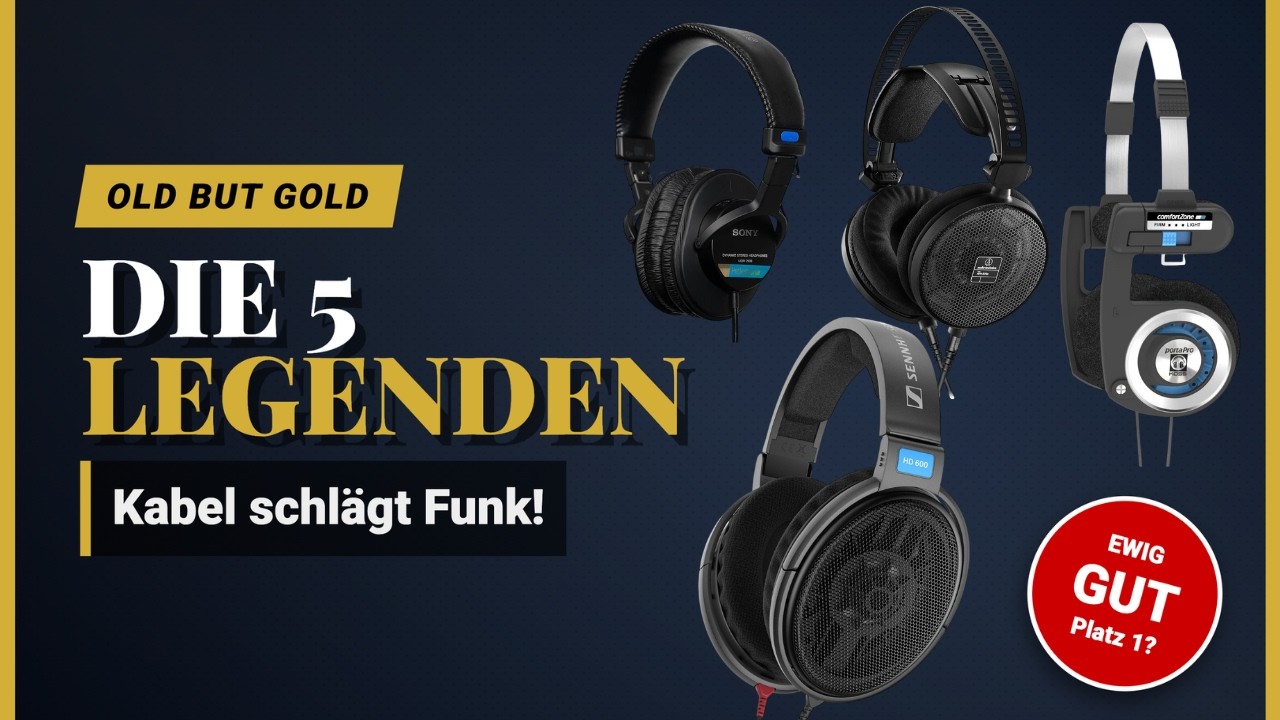 Die 5 legendären kabelgebundenen Kopfhörer, die jeder Audiophile kennen sollte (2026)