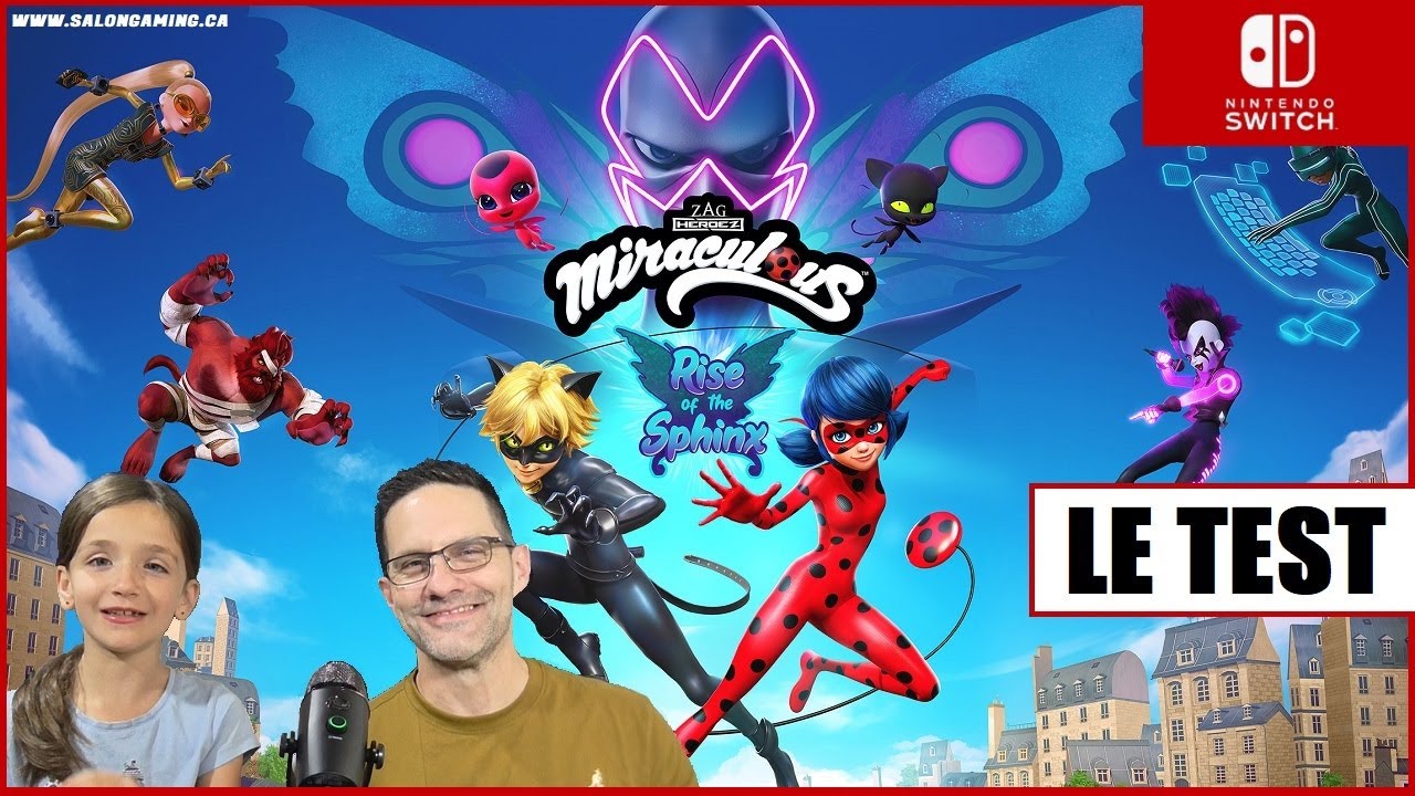 TEST - Miraculous Rise of the Sphinx sur Nintendo Switch