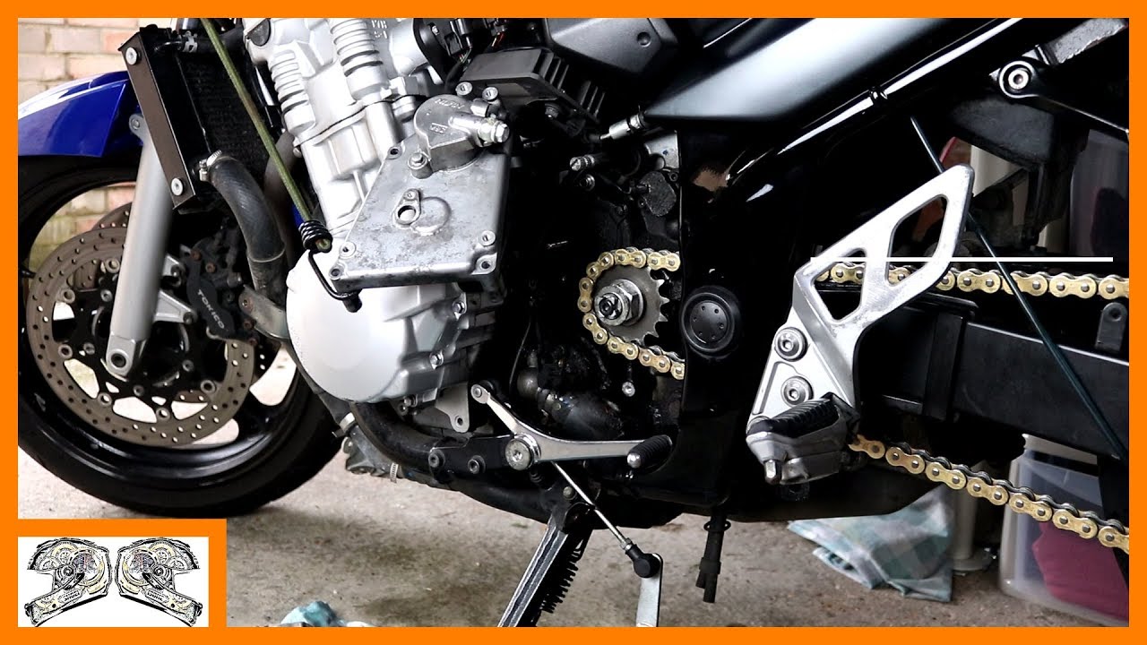 HOW TO Replace the Chain and Sprockets (on a Suzuki GSX650F)