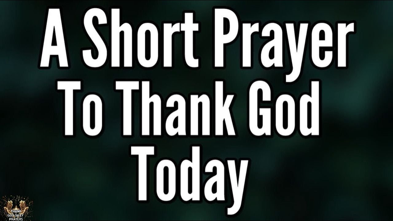 Thank You Lord for the Holy Spirit | Powerful Morning Prayer for Guidance & Protection