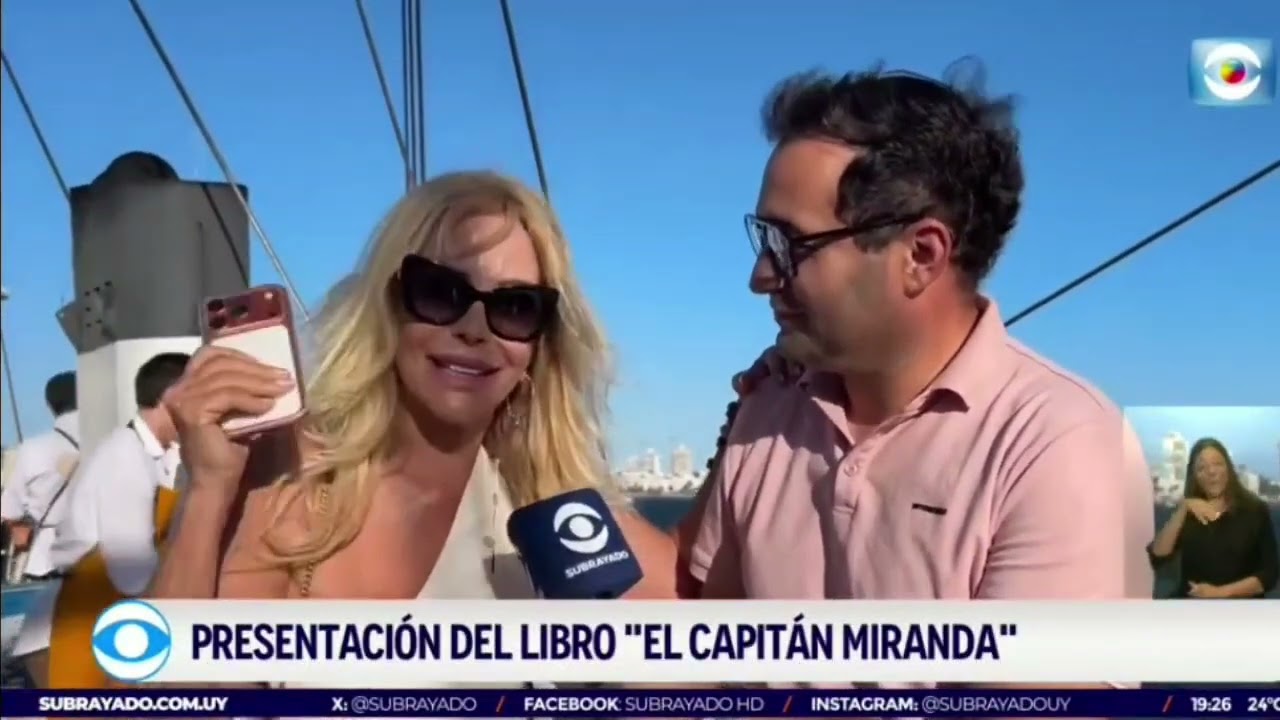 Sunset en el Capitán Miranda donde Agó Páez Vilaró presentó su libro 