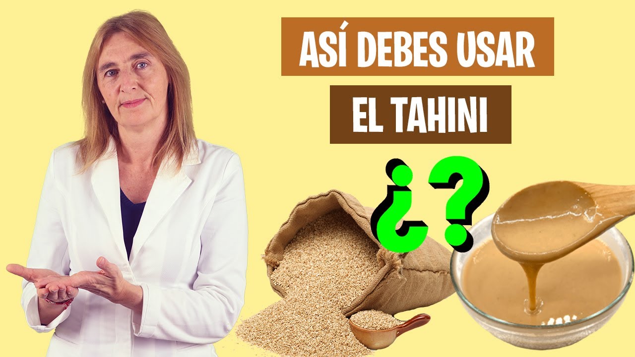 La FORMA CORRECTA de USAR el TAHINI | Cómo utilizar el tahini | Alimentación real saludable
