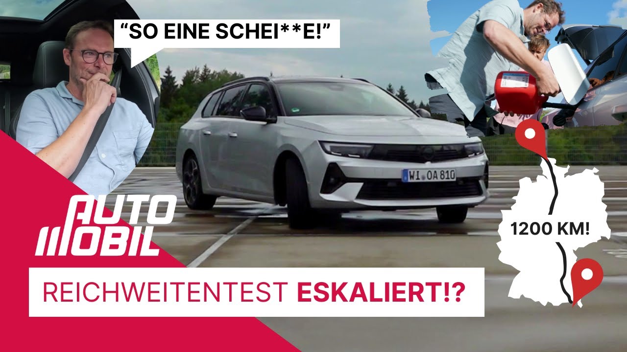 OPEL ASTRA: REICHWEITENREKORD!? | auto mobil