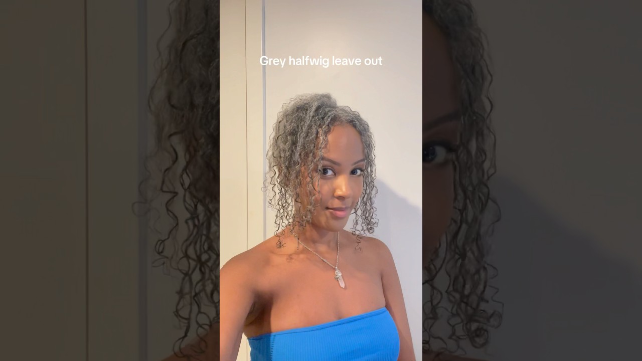 Grey hair halfwig leave out. This match is unmatched. 