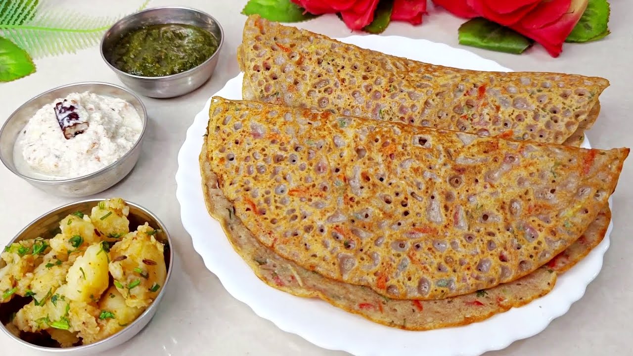 स्पेशल व्रत वाला कूटू के आटे का डोसा नवरात्रि के लिए Navratri Special Kuttu Aloo Dosa फलाहारी रेसिपी