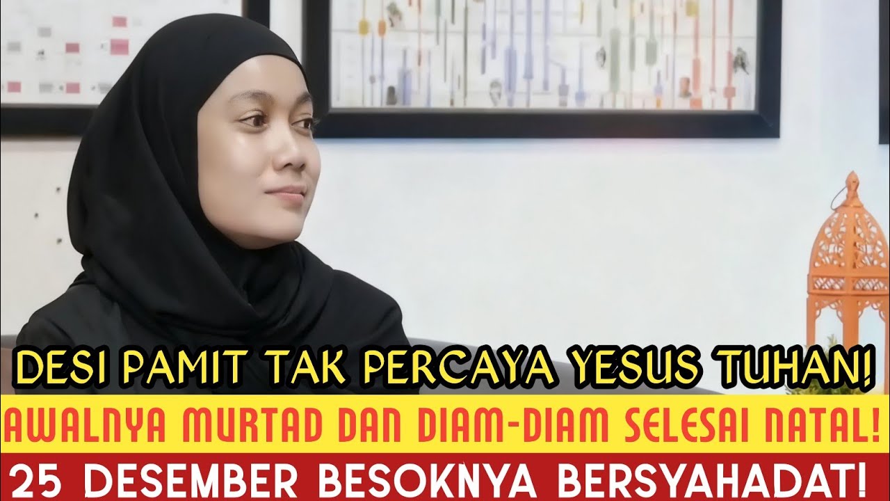 VIRAL! AWALNYA MURTAD DAN SELESAI NATAL 25 DESEMBER DIAM-DIAM MAMPIR KE KOH DONDYTAN BERSYAHADAT!?