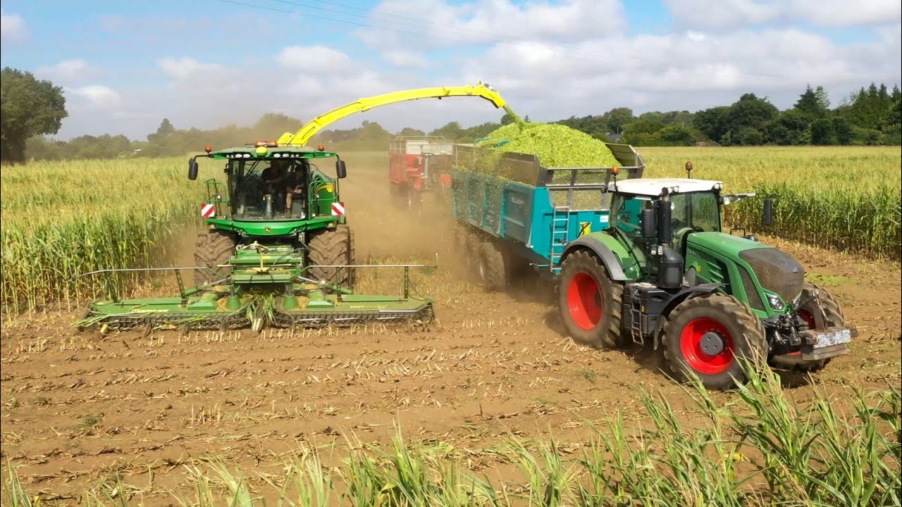 Ensilage de maïs 2022 en Bretagne 😍