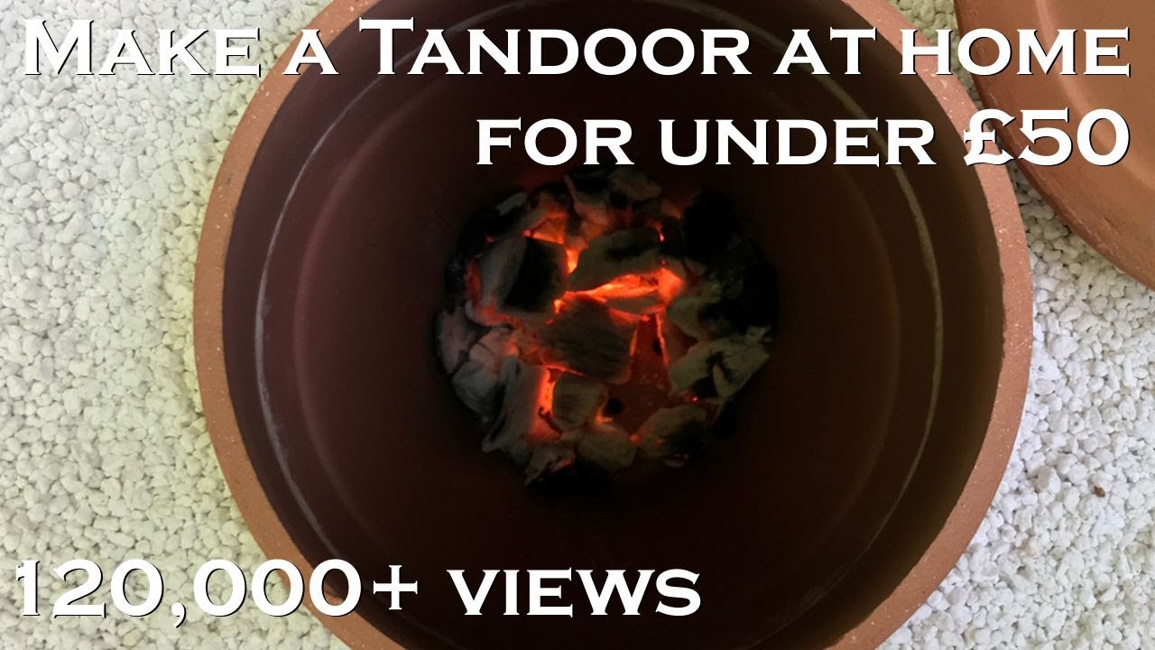 Home made tandoor | How to build a tandoor oven at home for under £50 | How to Make a Tandoori Oven