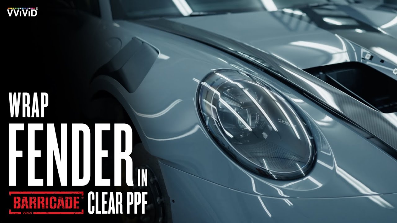 Wrapping Your Fender with Barricade PPF from VViViD