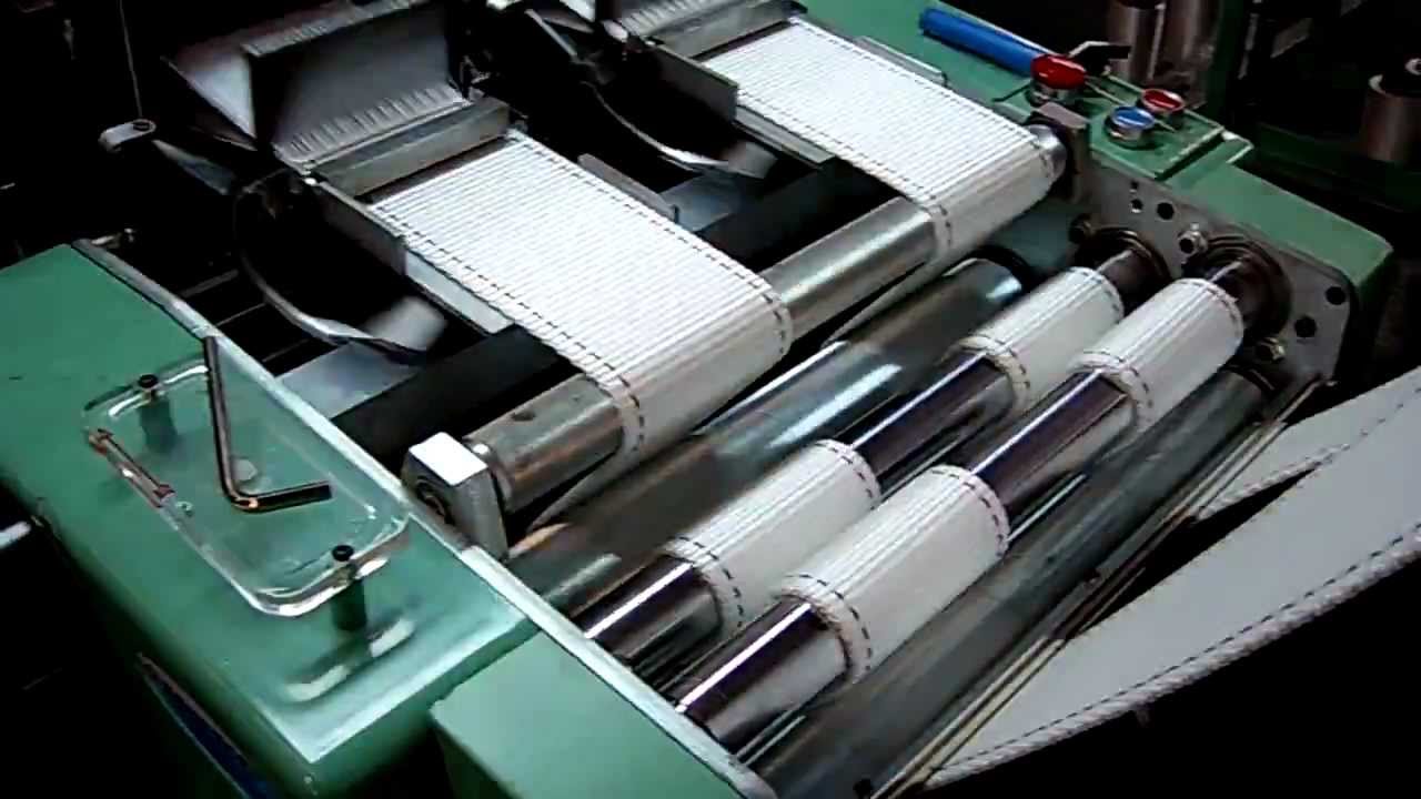 heavy-duty narrow fabric needle loom