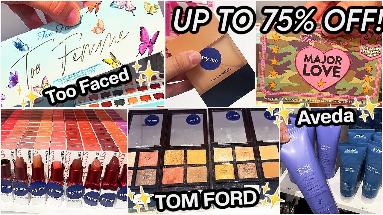 COME DISCOUNT MAKEUP SHOPPING WITH ME! MAC PERFUME 50% OFF + BRAND NEW TOO FACED LAUNCHES