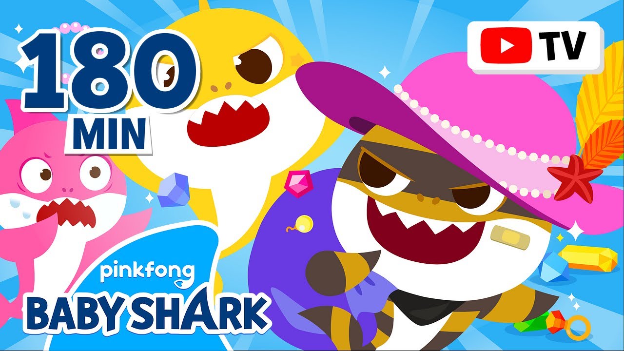 🚨FREEZE! Catch the Sneaky Thief Baby Shark! | +Compilation | Best Episodes | Baby Shark Official