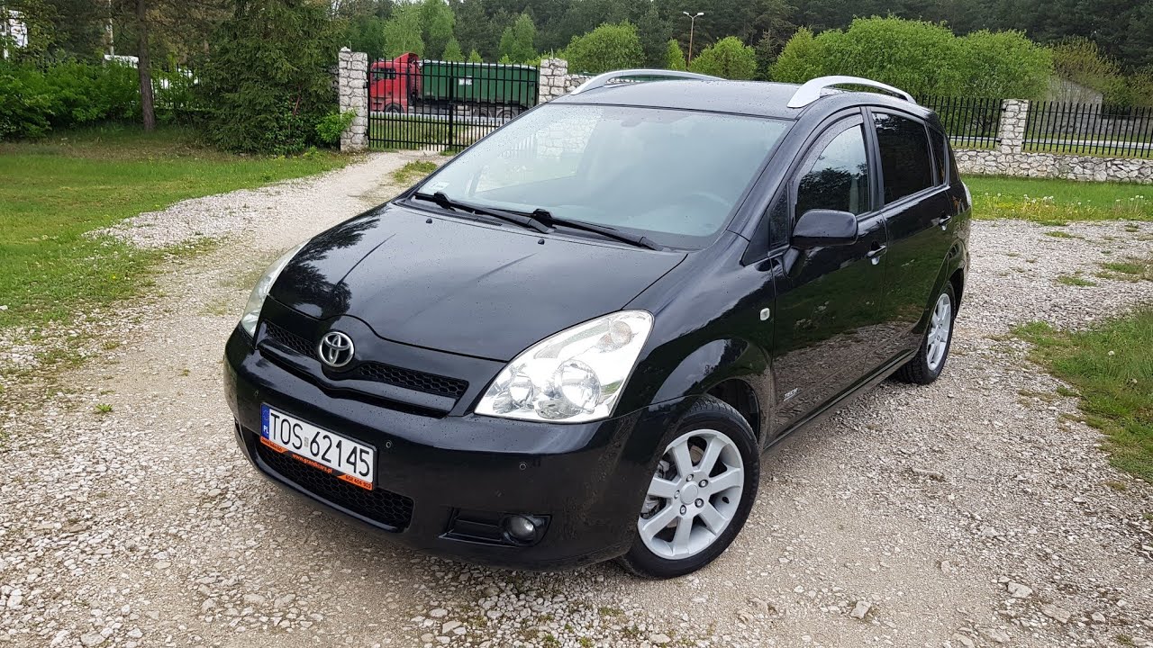 Toyota Corolla Verso 2007r 2.2 D-4D 136KM Prezentacja Samochodu