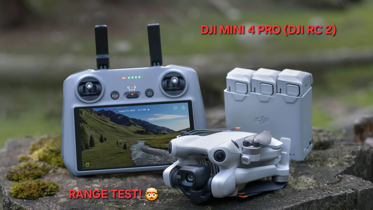 DJI MINI 4 Pro (DJI RC 2) Range Test: How Far Can It Fly? 🚀