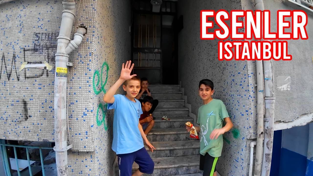 Istanbul Esenler Walk 4K ASMR | No Talking - City Sounds & Soft Lighting
