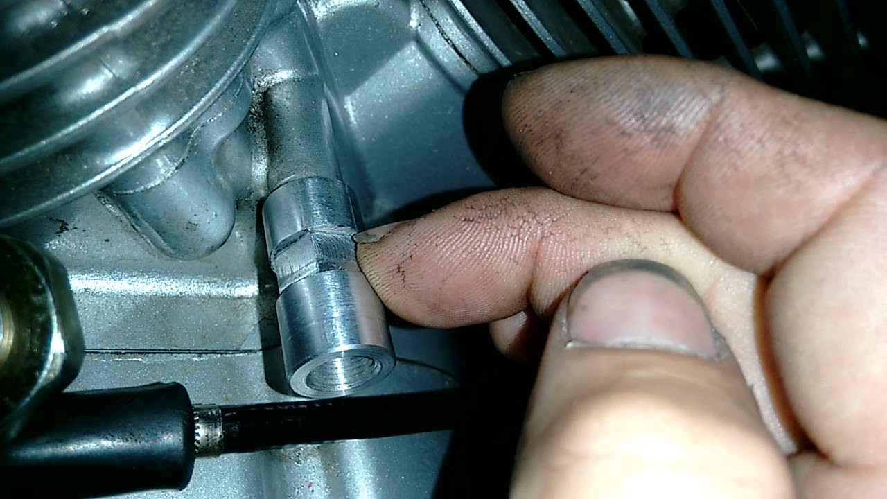 #interruptor#adaptação#sensor de óleo Yamaha virago luz do óleo