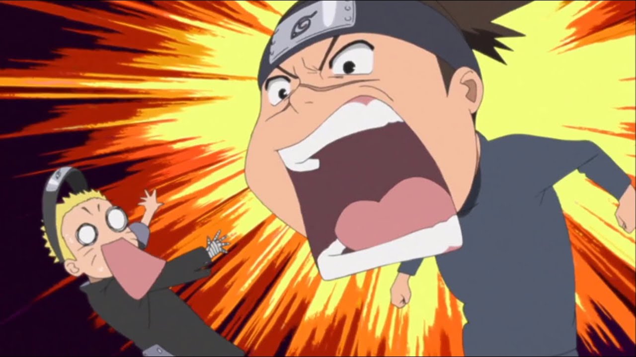 Naruto and Iruka: Teacher Tries to Stay Calm, While Student Keeps Talking!