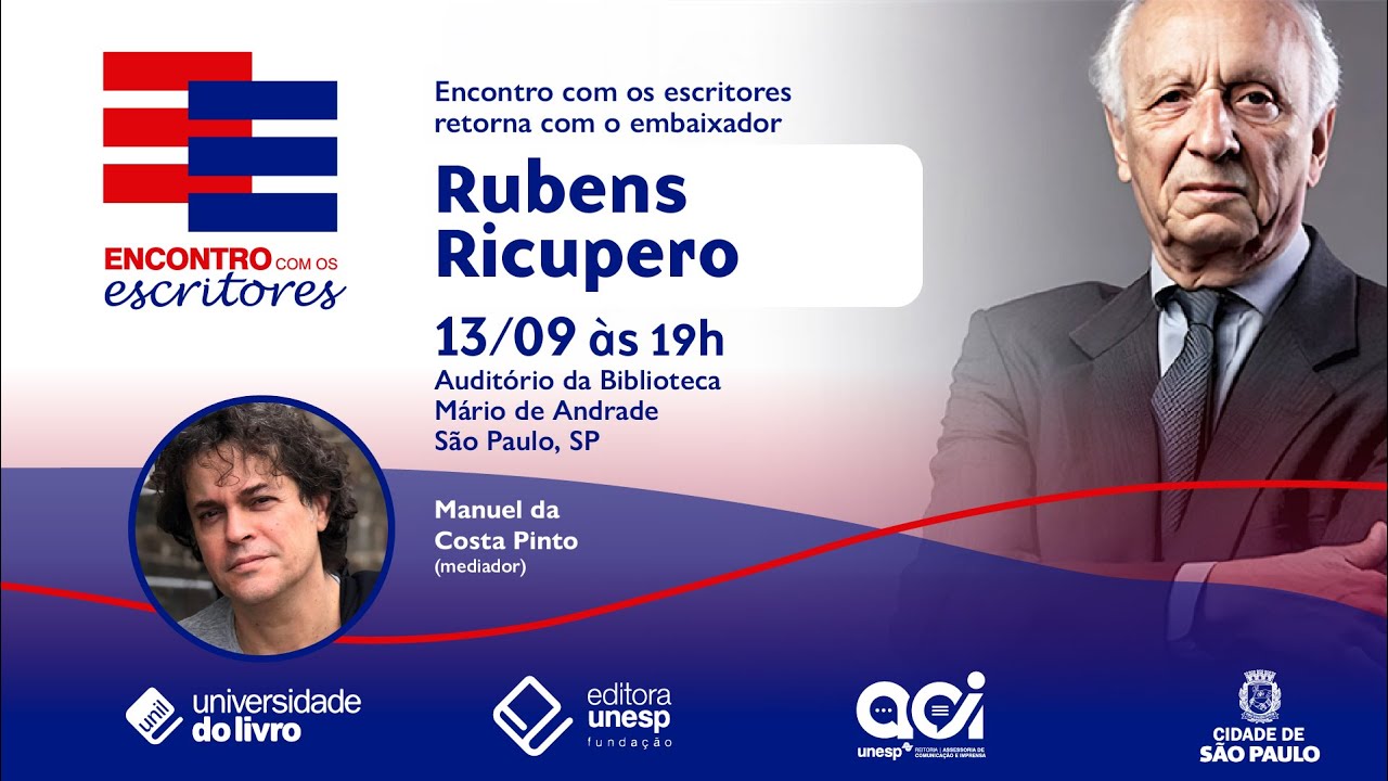 Encontro com os Escritores | Rubens Ricupero