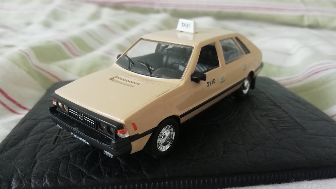 Diecast model FSO Polonez taxi by Daffi. Scale 1/43. ФСО Полонез, Даффі. Модель авто.
