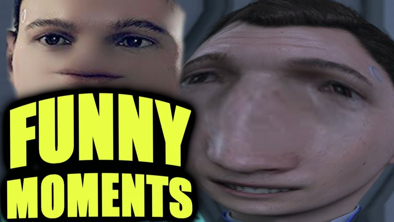 Detroit: Become Human Rojo - FUNNY MOMENTS 1/2