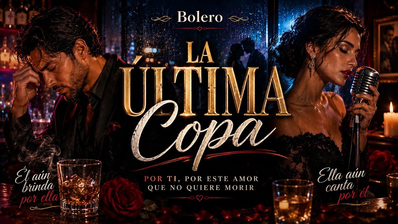 “La Última Copa Por Ti 🥃 – Un Bolero que Duele en el Alma”