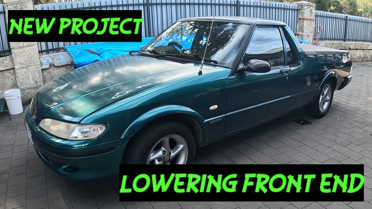 1998 Ford XH Falcon | Replacing the front suspension
