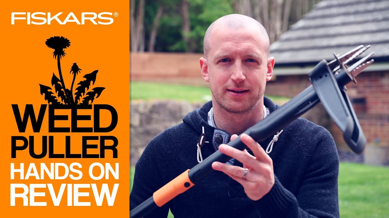 REMOVE WEEDS QUICKLY & EASILY: Fiskars Xact Weed Puller - Hands-On Review | Gardening | Weed Removal