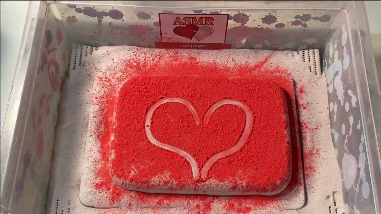 #ASMR Red Powder Baking Soda #687