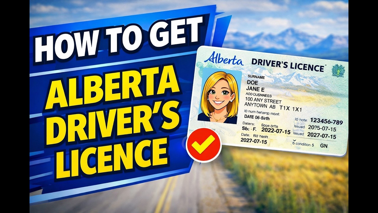 How to Get Your Alberta Driver’s Licence (Step-by-Step: Class 7 → Class 5 GDL)