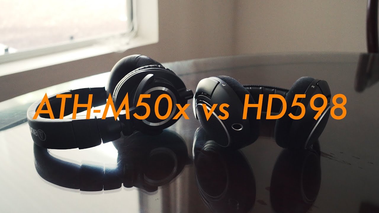 Audio Technica ATH-M50x vs Sennheiser HD 598 - Comparison!