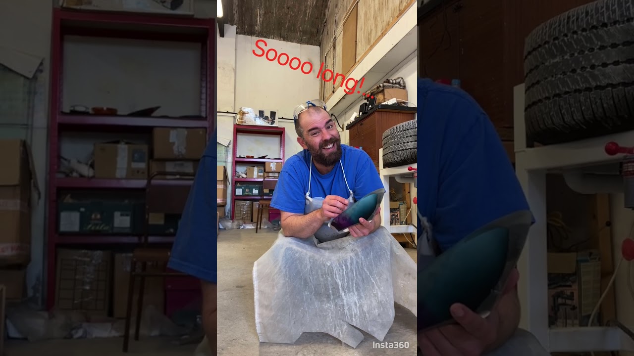 Phil Vickery Glass - A cold glass working demo, episode 3