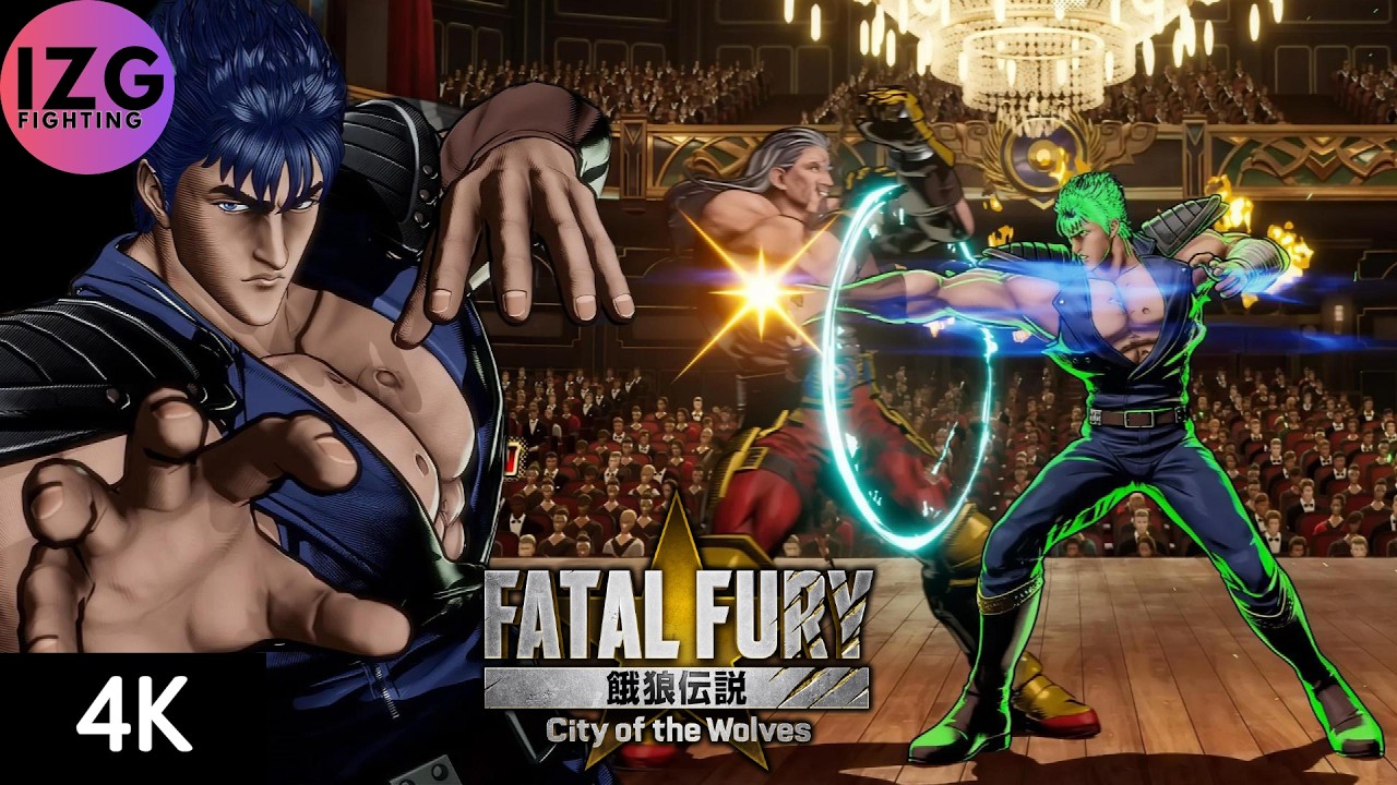 Fatal Fury City of the Wolves - Kenshiro (Playthrough) - Arcade Mode Gameplay