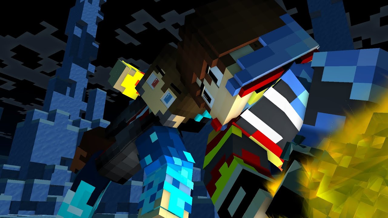 Scraped MGB 2 | Sobat dino VS Reblus95 | Minecraft Prisma 3d Animation