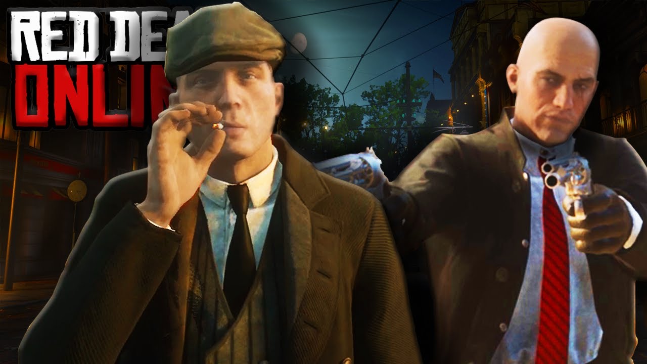 Agent 47 Meets THOMAS SHELBY in Red Dead Online | Red Dead Redemption 2 Funny Moments