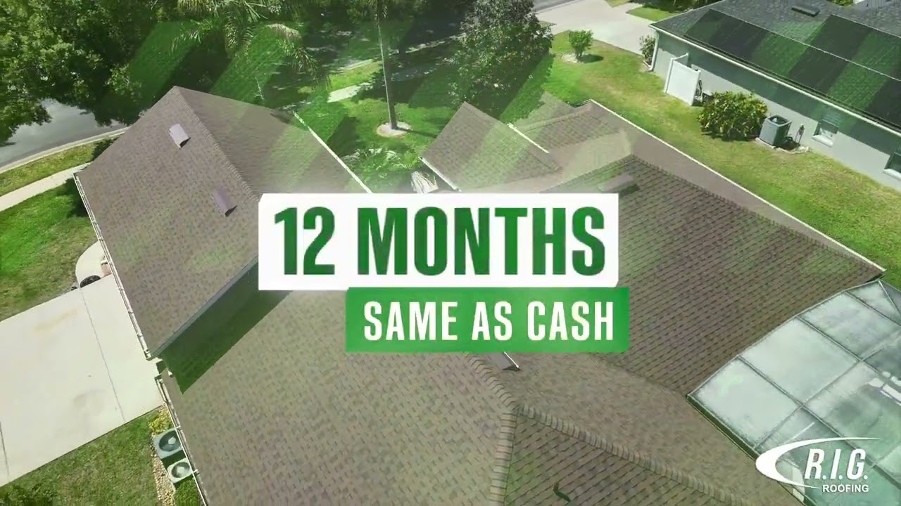 Roof Replacement Financing Made Easy by R.I.G. Roofing of Central Florida