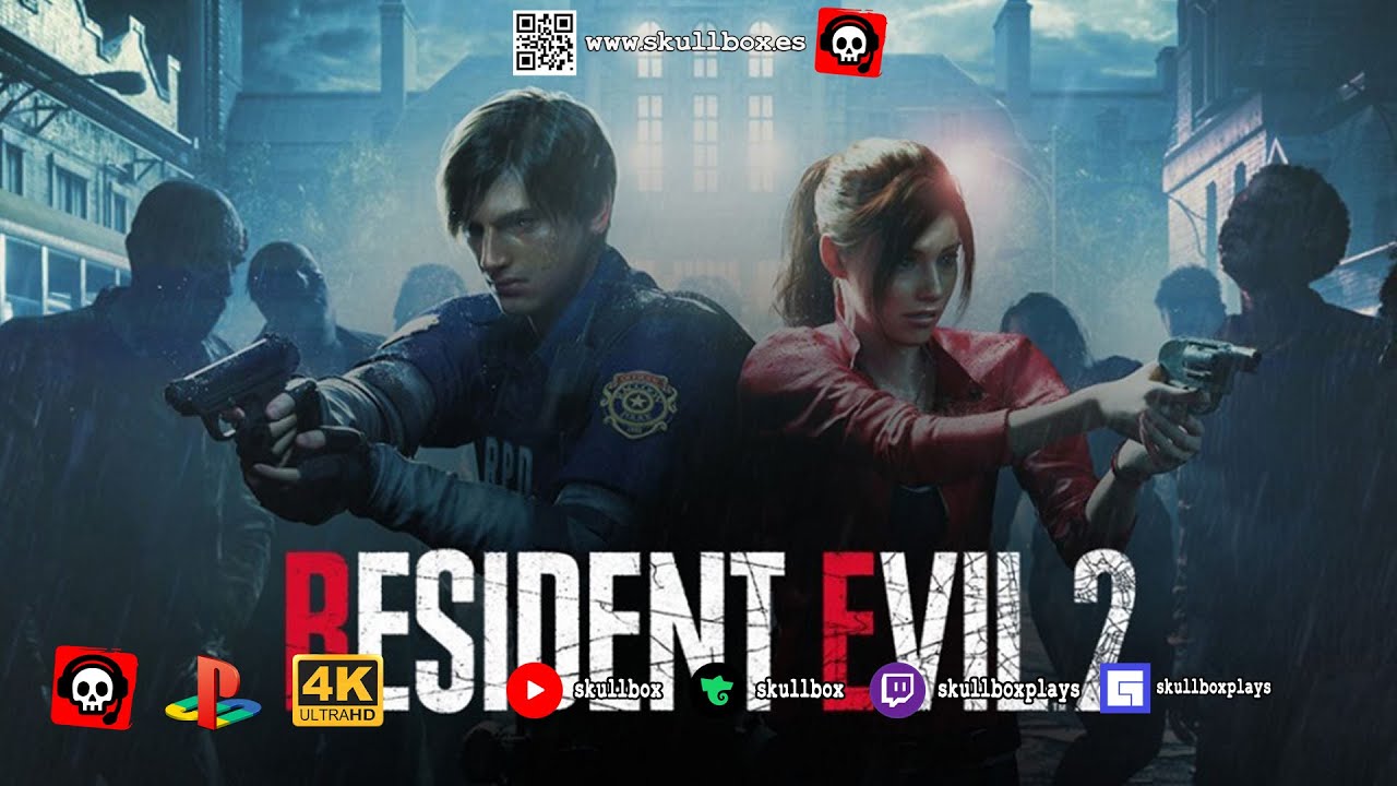 Resident Evil 2  Con Leon #3 | PS5 | Gameplay Español skullbox ©