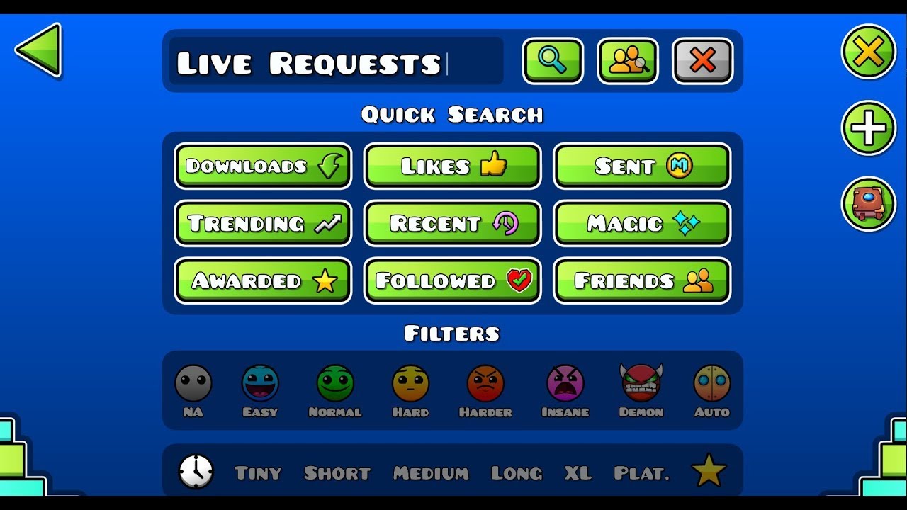 Geometry Dash level request #74
