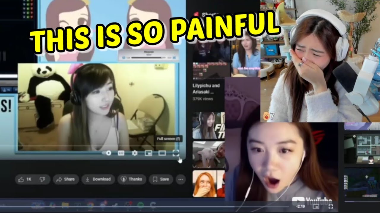 Janet Reacts to Fanfan Reacting to Janet's Old Video
