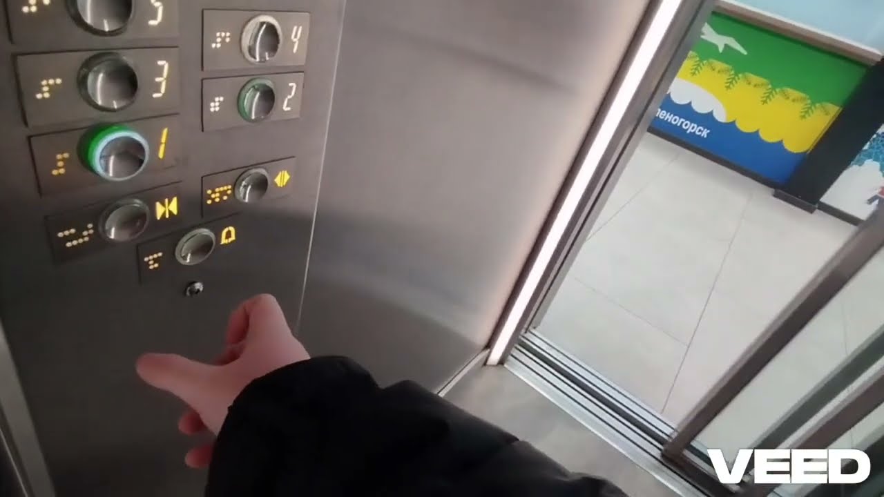 (НЕЗНАКОМКА ЗААГРИЛАСЬ!) Лифты IZAMET 2000 в ТЦ Курортный (Зеленогорск)
