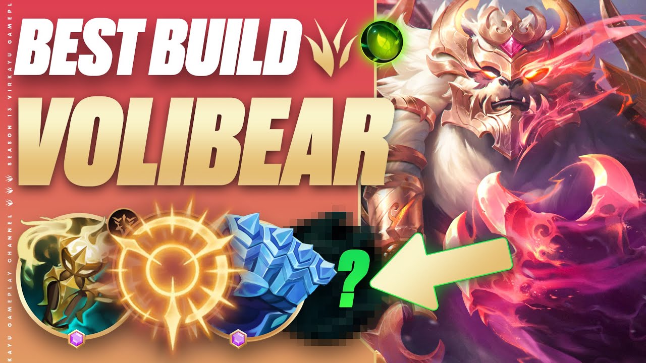 86% KP Giga Bear: How To Actually Play VOLIBEAR JUNGLE In Season 13! 🐻 (BEST Builds To Carry!)