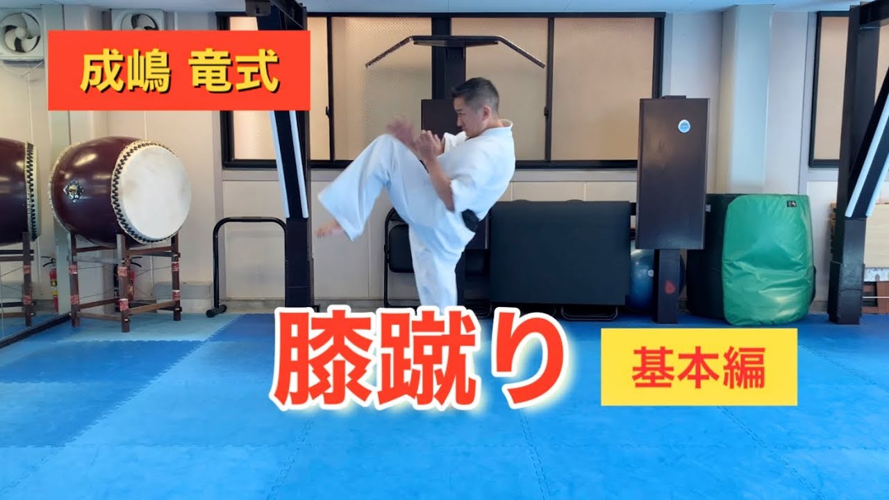 成嶋竜式　膝蹴り（基本編）Ryu Narushima Technique